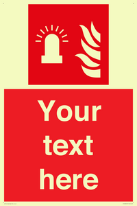 Custom Fire: Fire alarm flashing light